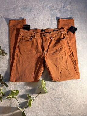 Joe's Jeans Rust Orange Denim Jeans